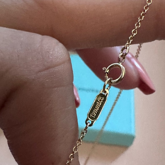 Sold❌💗K18⚜️Authentic Tiffany&Co Full Heart GoldK18 Necklace⚜️ - Picture 15 of 16